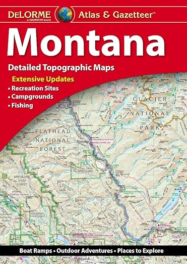 Delorme Atlas & Gazetteer: Montana