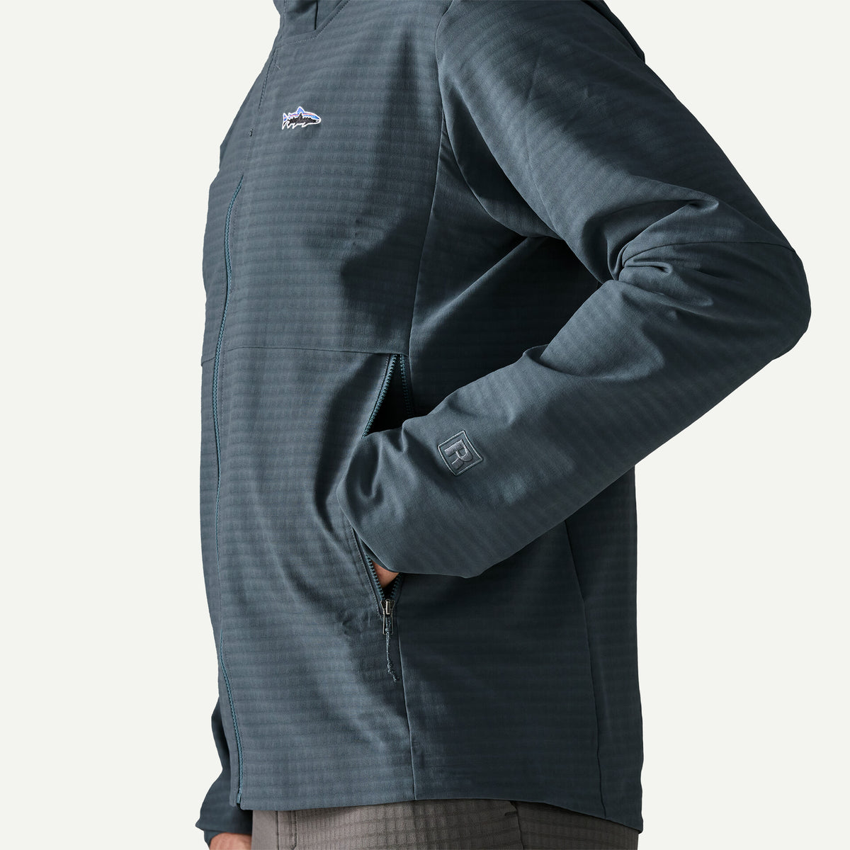 M's R1 Techface Trout Hoody