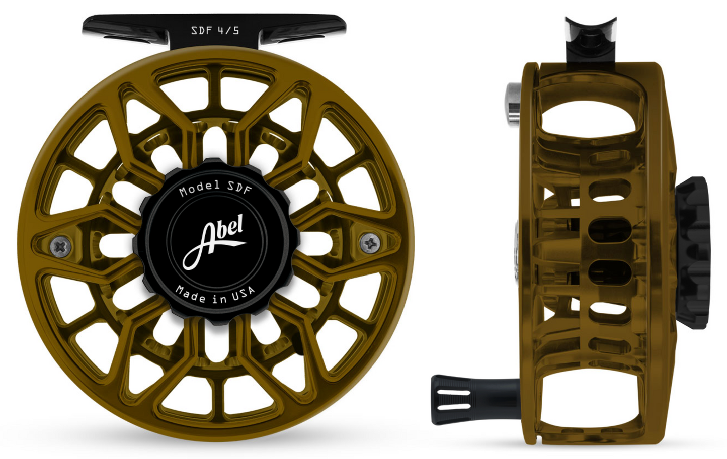 SDF 4/5 Ported Fly Reel - Dark Olive