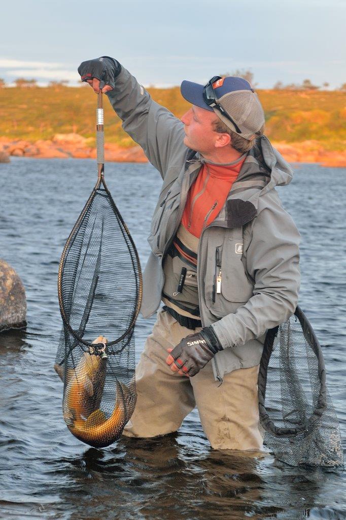 Short Handle Weigh Net - Medium