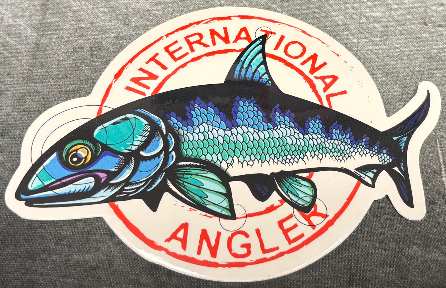 International Angler Stickers