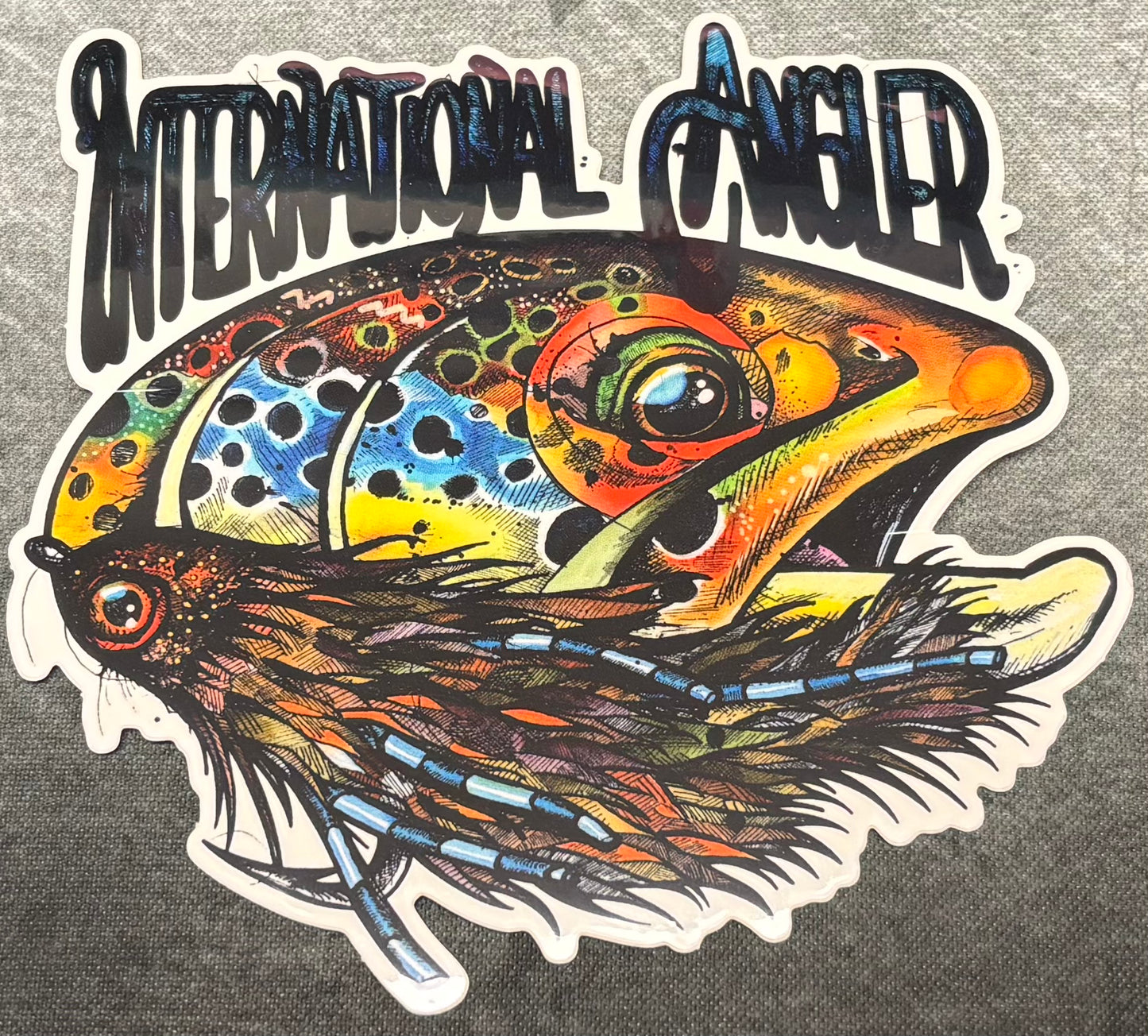 International Angler Stickers