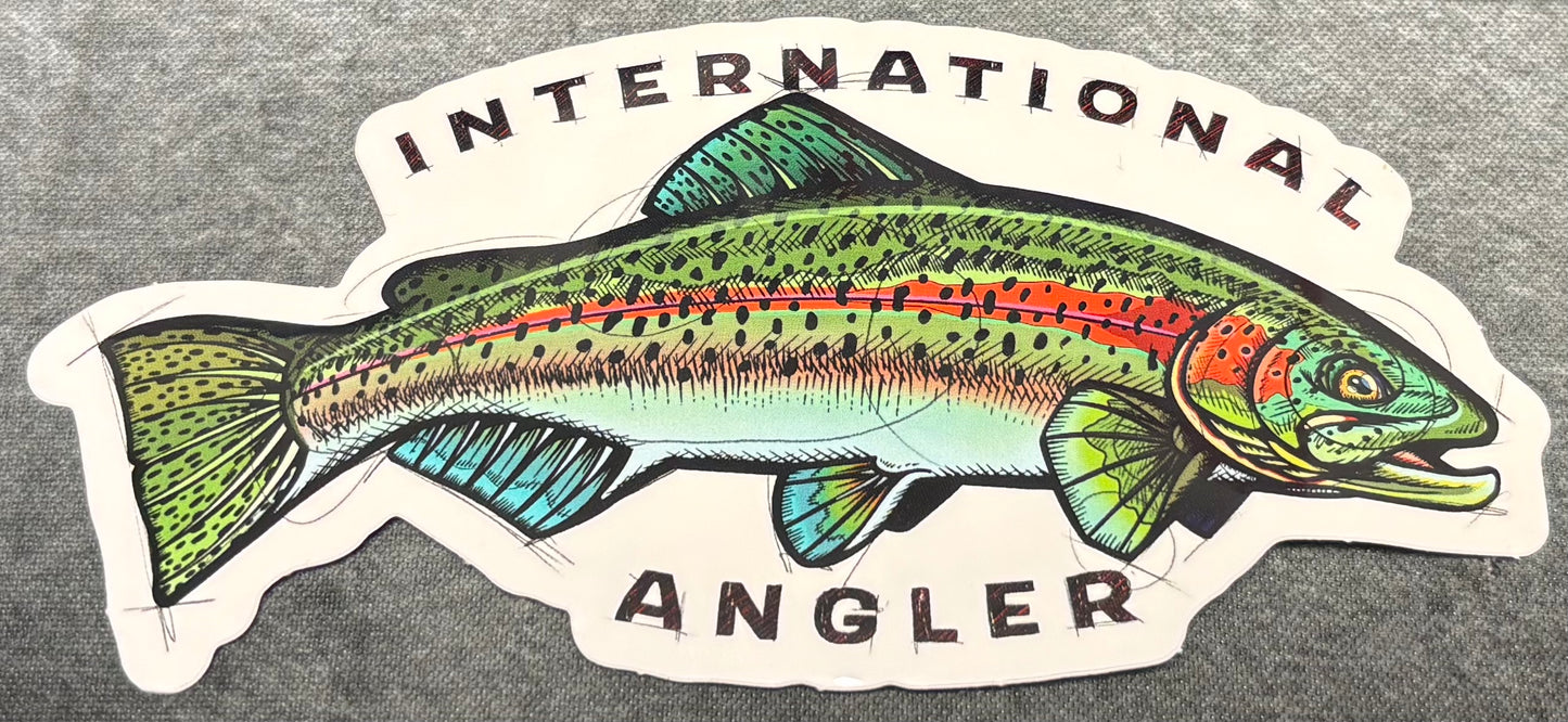 International Angler Stickers
