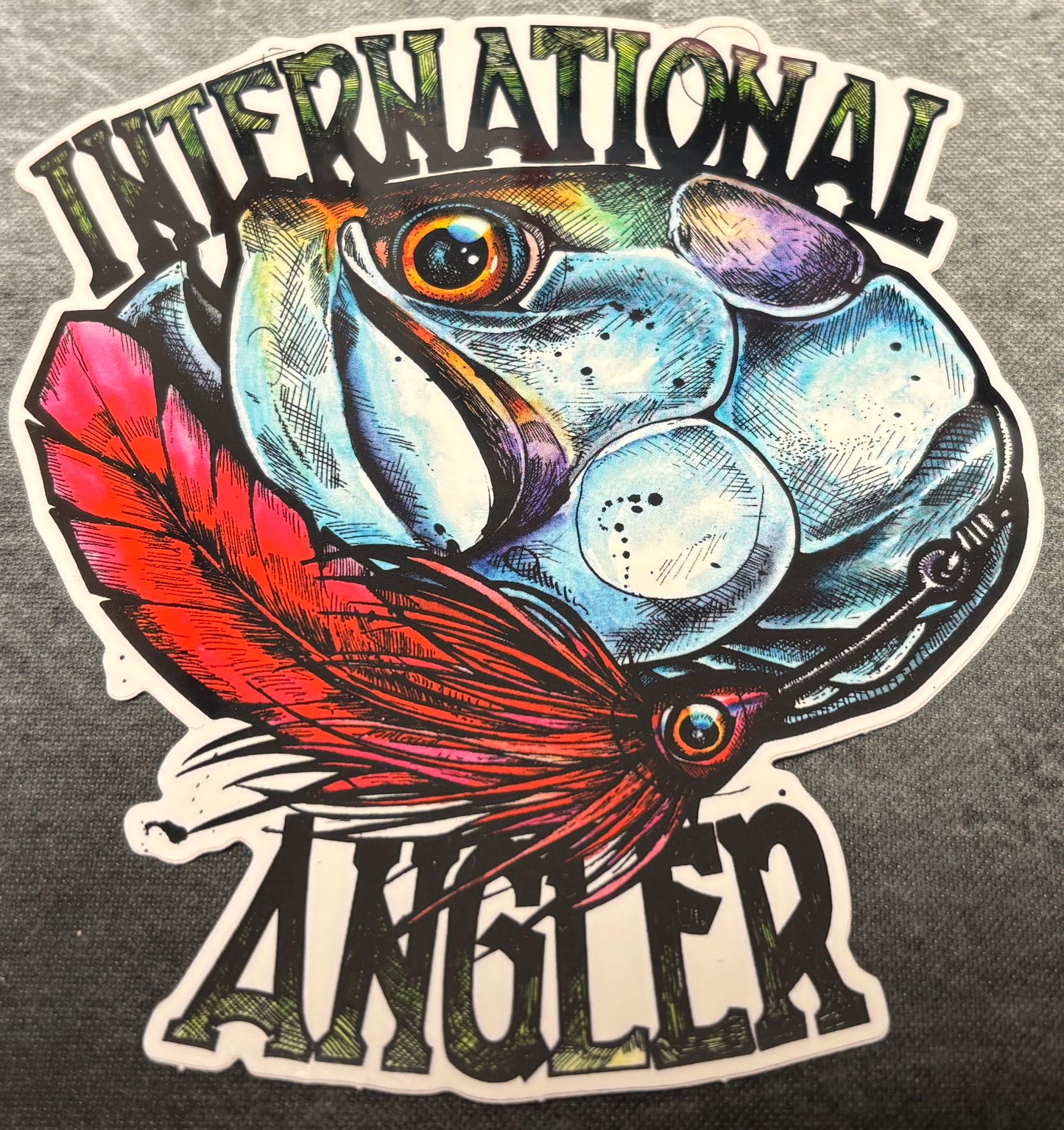 International Angler Stickers