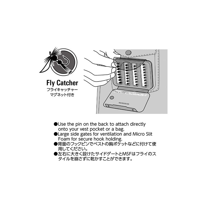Micro Slit Foam Fly Protector