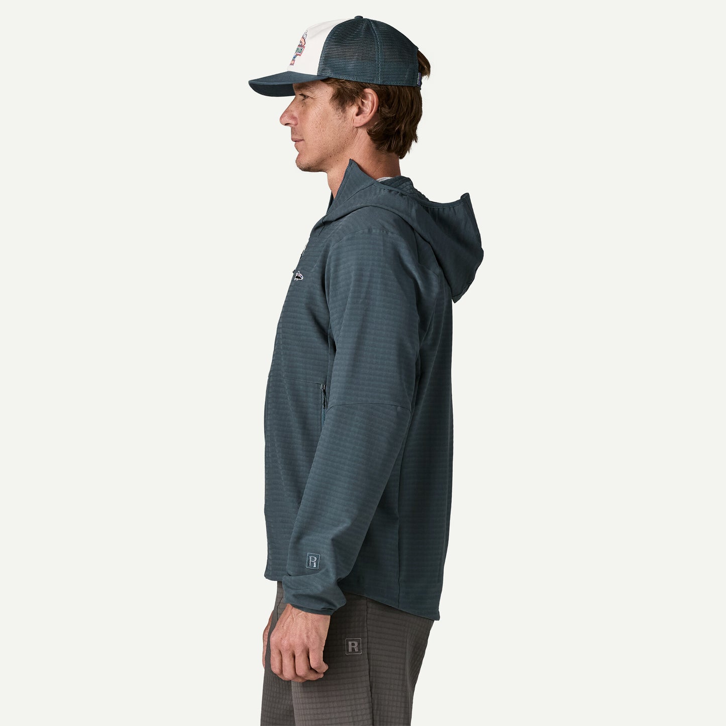 M's R1 Techface Trout Hoody