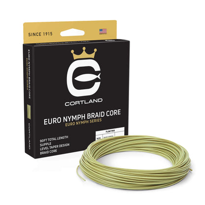 Euro Nymph Fly Line - Braid Core