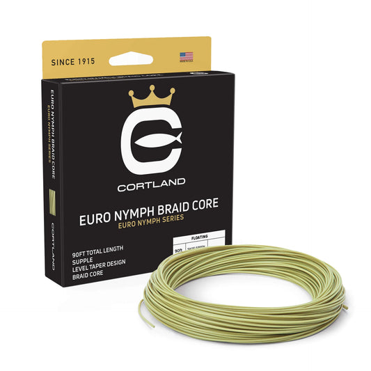 Euro Nymph Fly Line - Braid Core