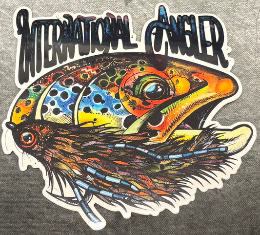 International Angler Stickers