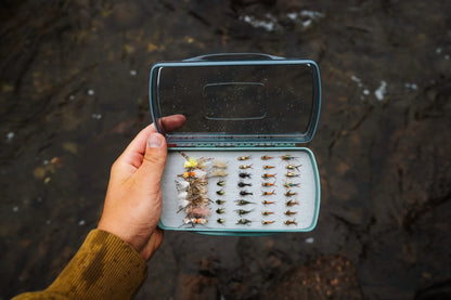 Tacky Pescador Fly Box - Medium - Clear - Dynamic Foam