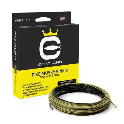 Pike Musky Fly Line - Sink 8