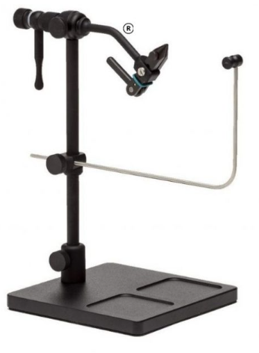 Traveler Rotary Vise w/ Pedestal Base - Clear Anodized