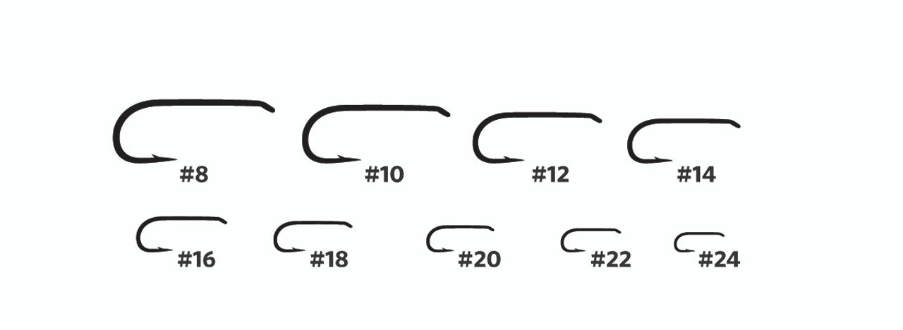 U001 Dry Fly Hook | 50 Pack