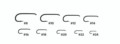 U001 Dry Fly Hook | 50 Pack