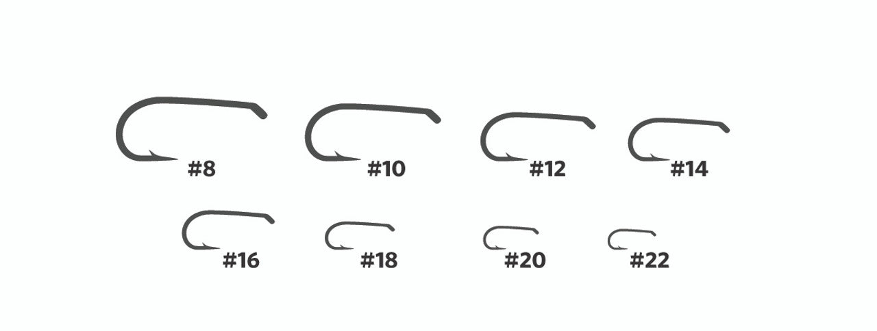 U002 Dry Fly Hook | 50 Pack