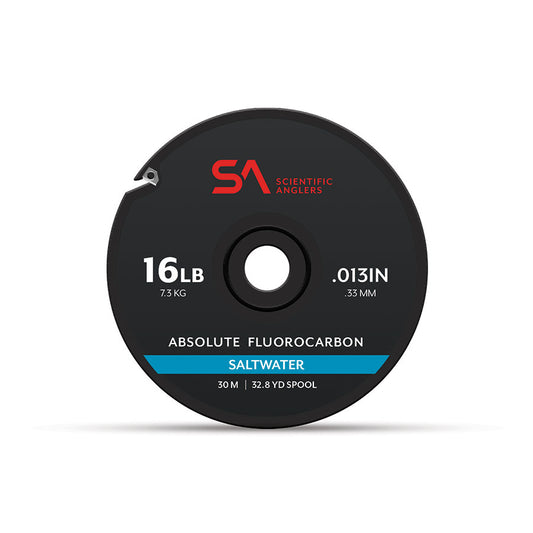 Absolute Fluorocarbon Saltwater Tippet - 30M Spool