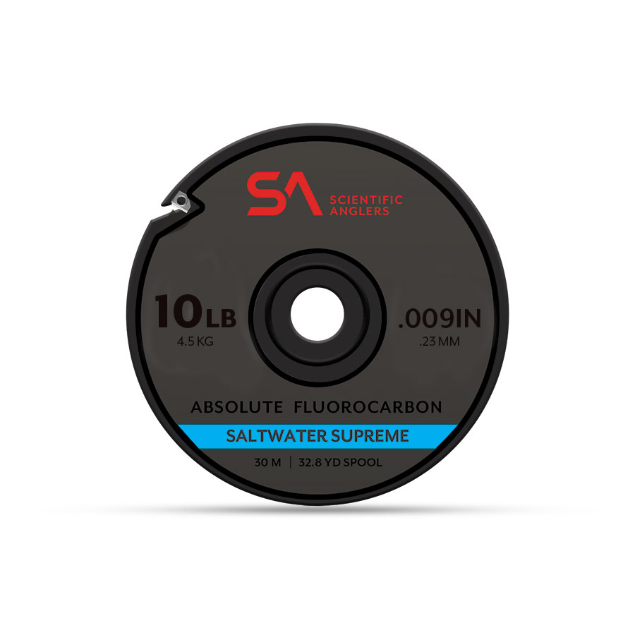 Saltwater Supreme Fluorocarbon Tippet - 30M Spool
